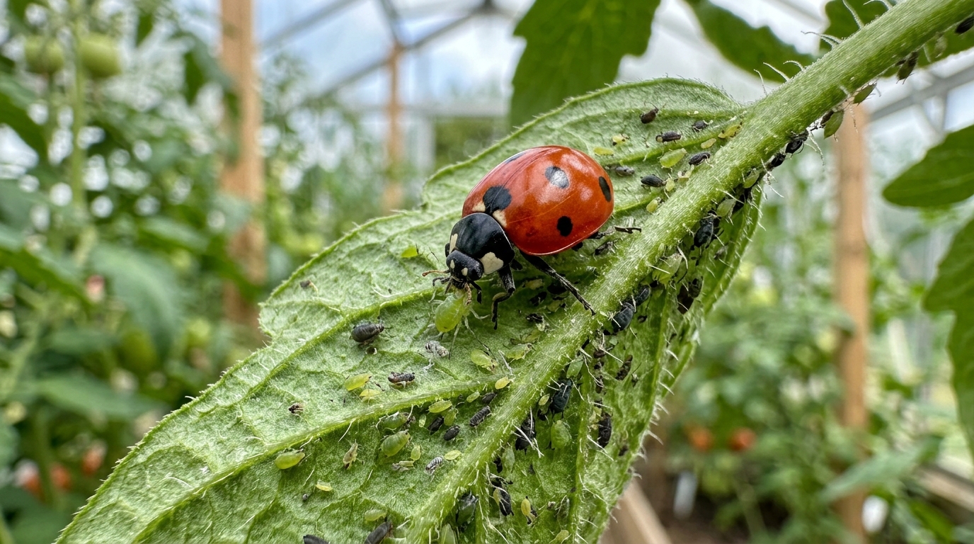 Biološka zaštita povrća u zatvorenom prostoru: Korisni insekti protiv štetočina
