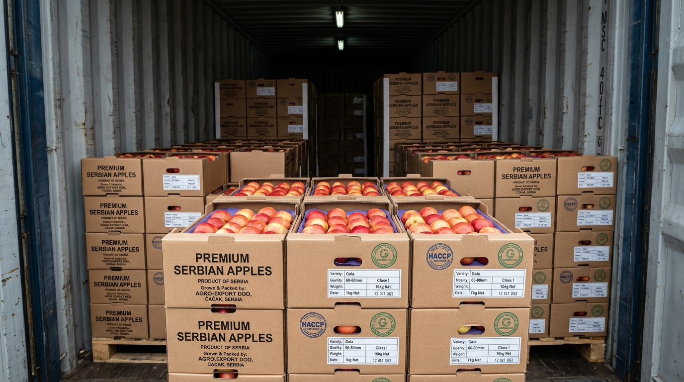 Izvoz poljoprivrednih proizvoda: GlobalGAP, HACCP i fitosanitarni standardi